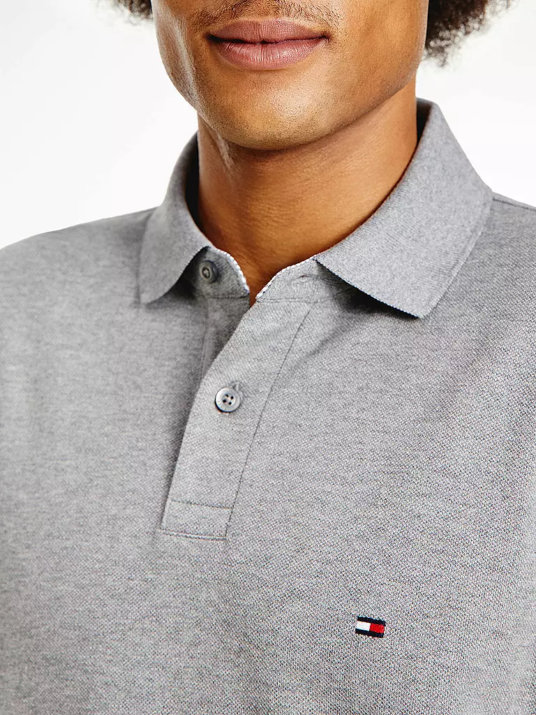 TOMMY HILFIGER Poloshirt grau